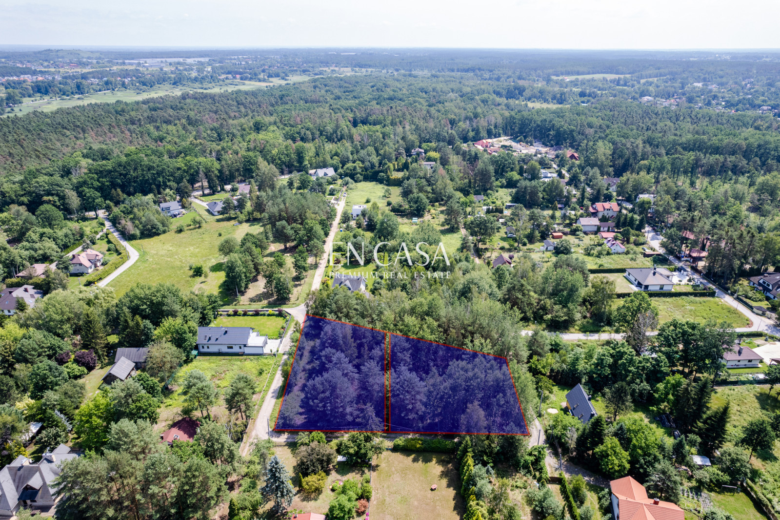 Plot Sale Zalesie Górne 3