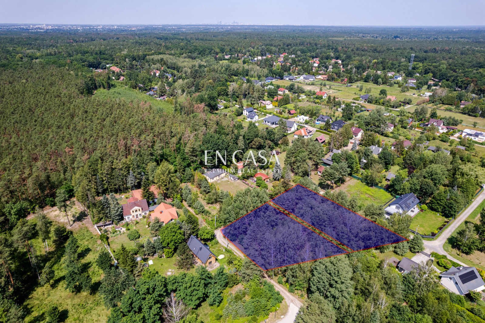 Plot Sale Zalesie Górne 10