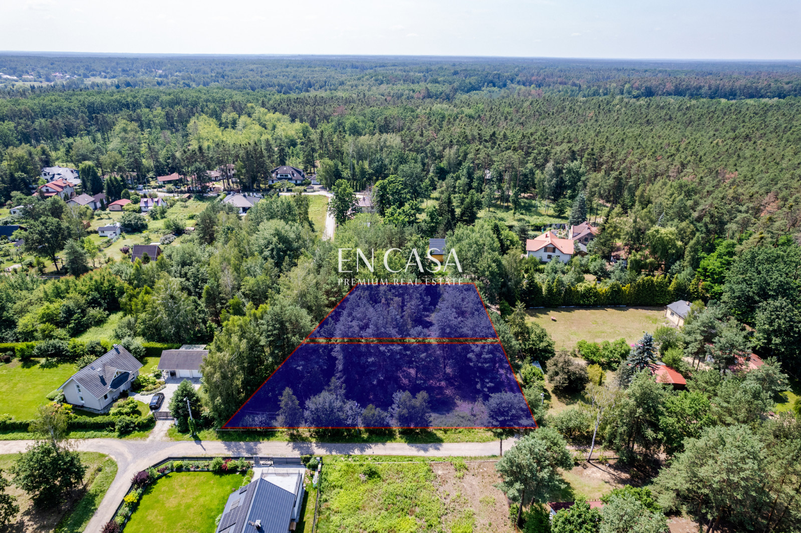 Plot Sale Zalesie Górne 12