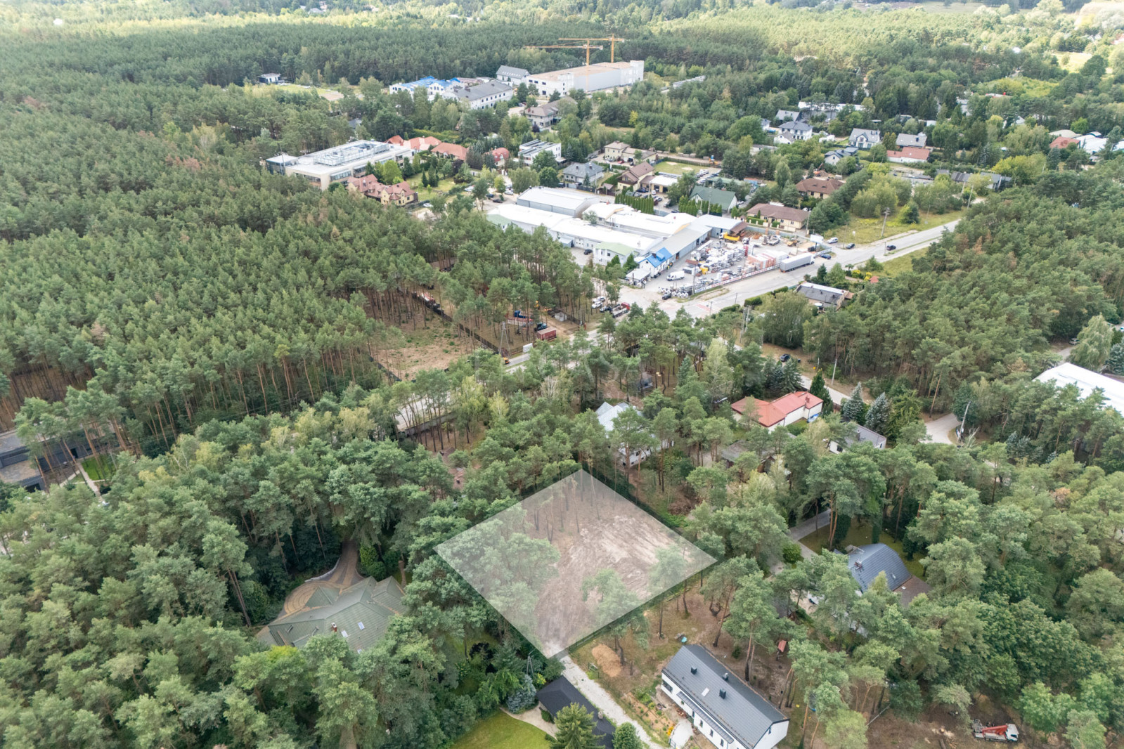 Plot Sale Józefów 12