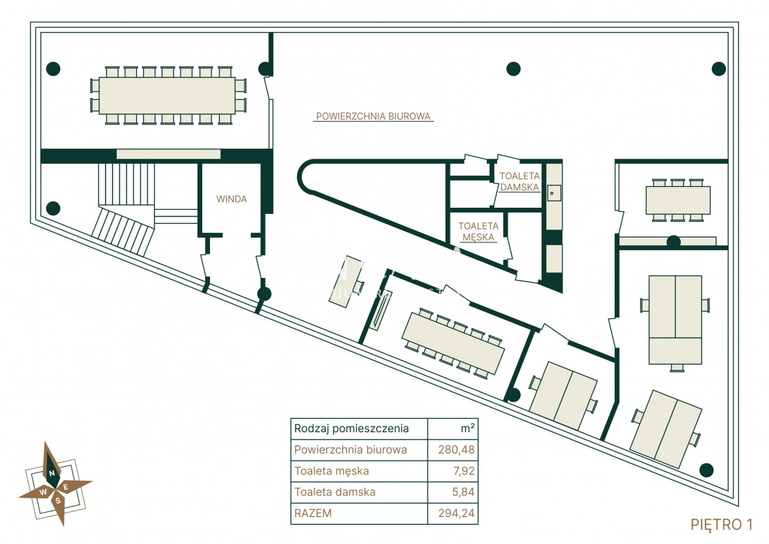 Commercial space Rent Warszawa Śródmieście Twarda 10