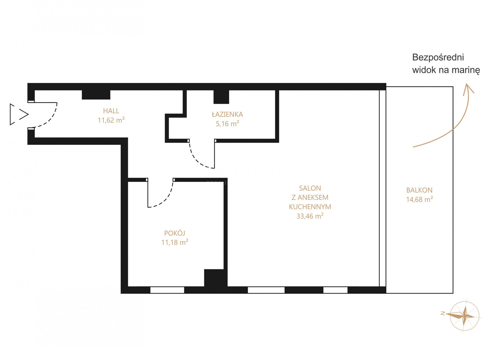 Apartment Sale Gdynia Śródmieście Arkadiusza Rybickiego
