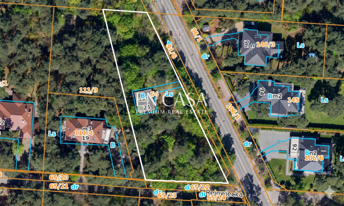 Plot Sale Warszawa Wawer Mozaikowa 5
