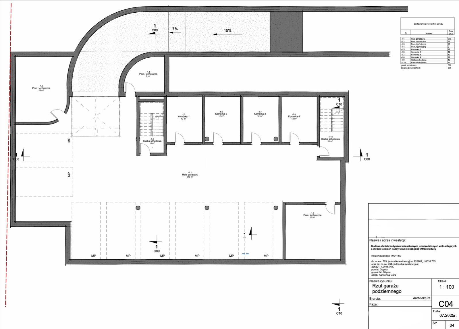 House Sale Gdynia Kamienna Góra Józefa Korzeniowskiego