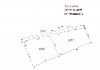 Plot Sale Słomczyn Urocza